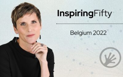 Our CEO receives The Top Fifty Women in Belgian Tech award